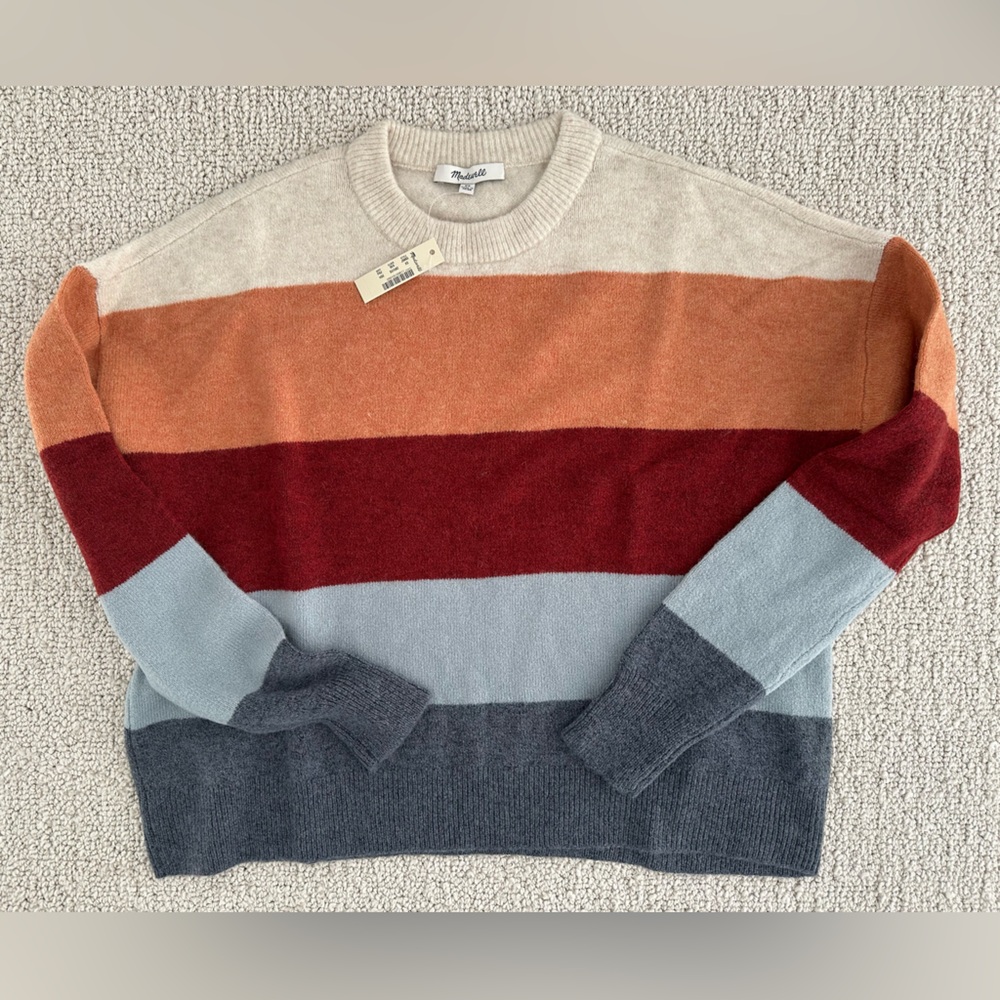 NWT Madewell Striped Sweater